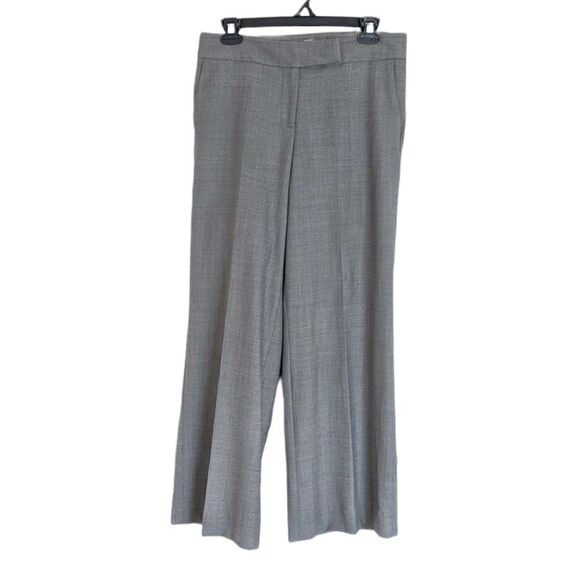 Tristan wool blend wide leg career pants grey size 6 @c1 - Picture 1 of 13